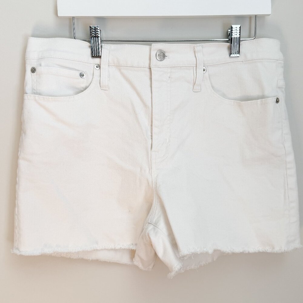 J CREW - Jean Shorts - Women - White - 32